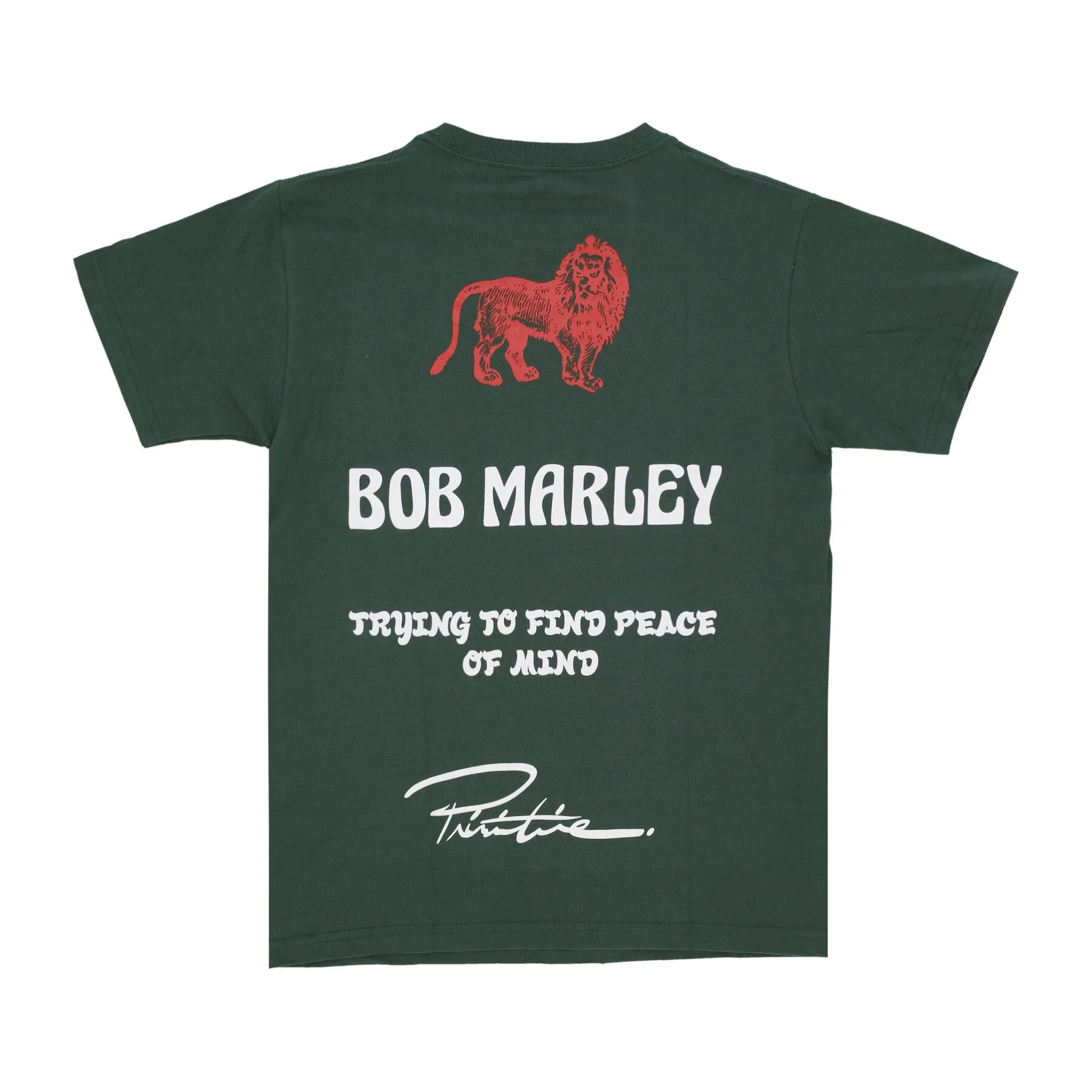 Maglietta Uomo Heartache Tee X Bob Marley Forest Green