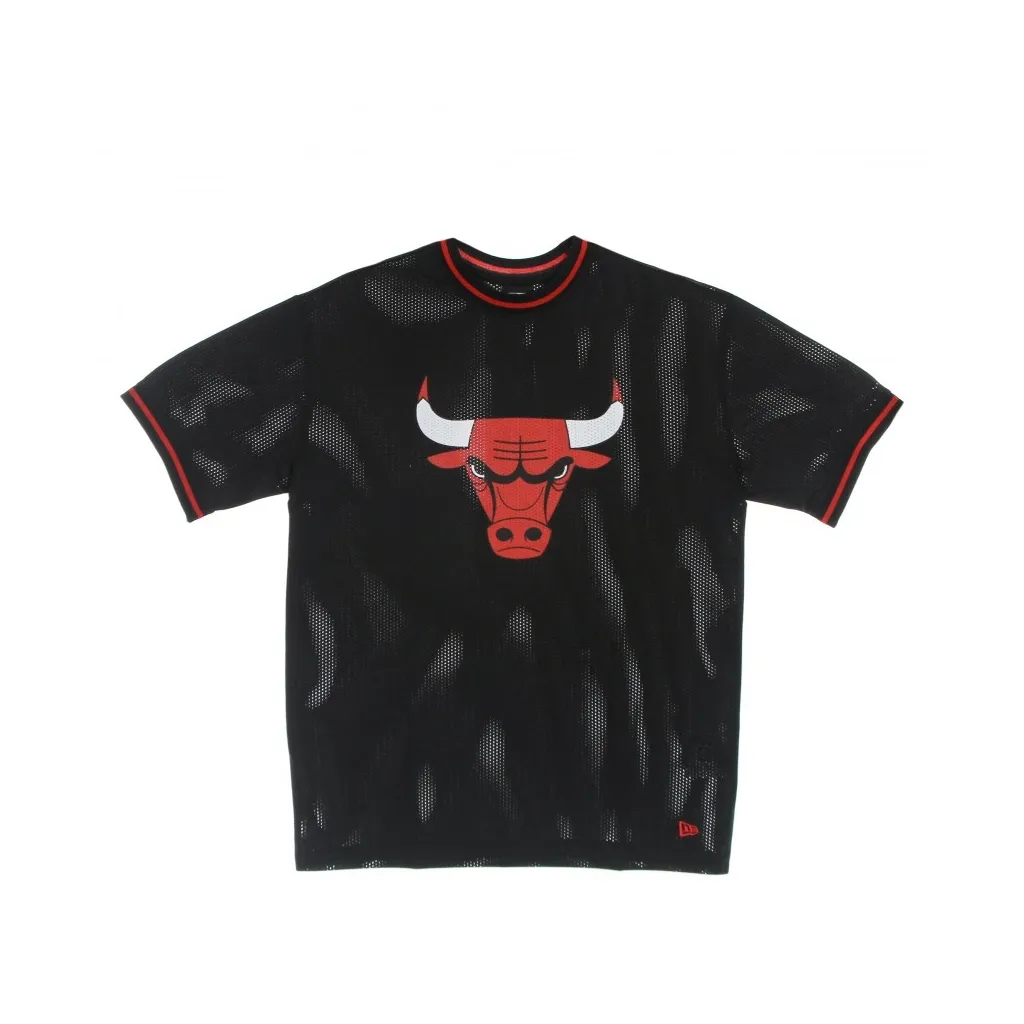 maglietta uomo nba mesh team logo oversized tee chibul BLACK