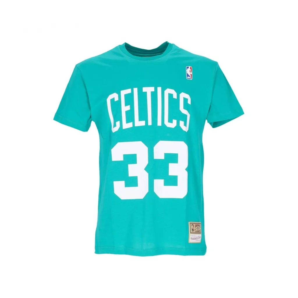 maglietta uomo nba tee hardwood classics no 33 larry bird boscel ORIGINAL TEAM COLORS