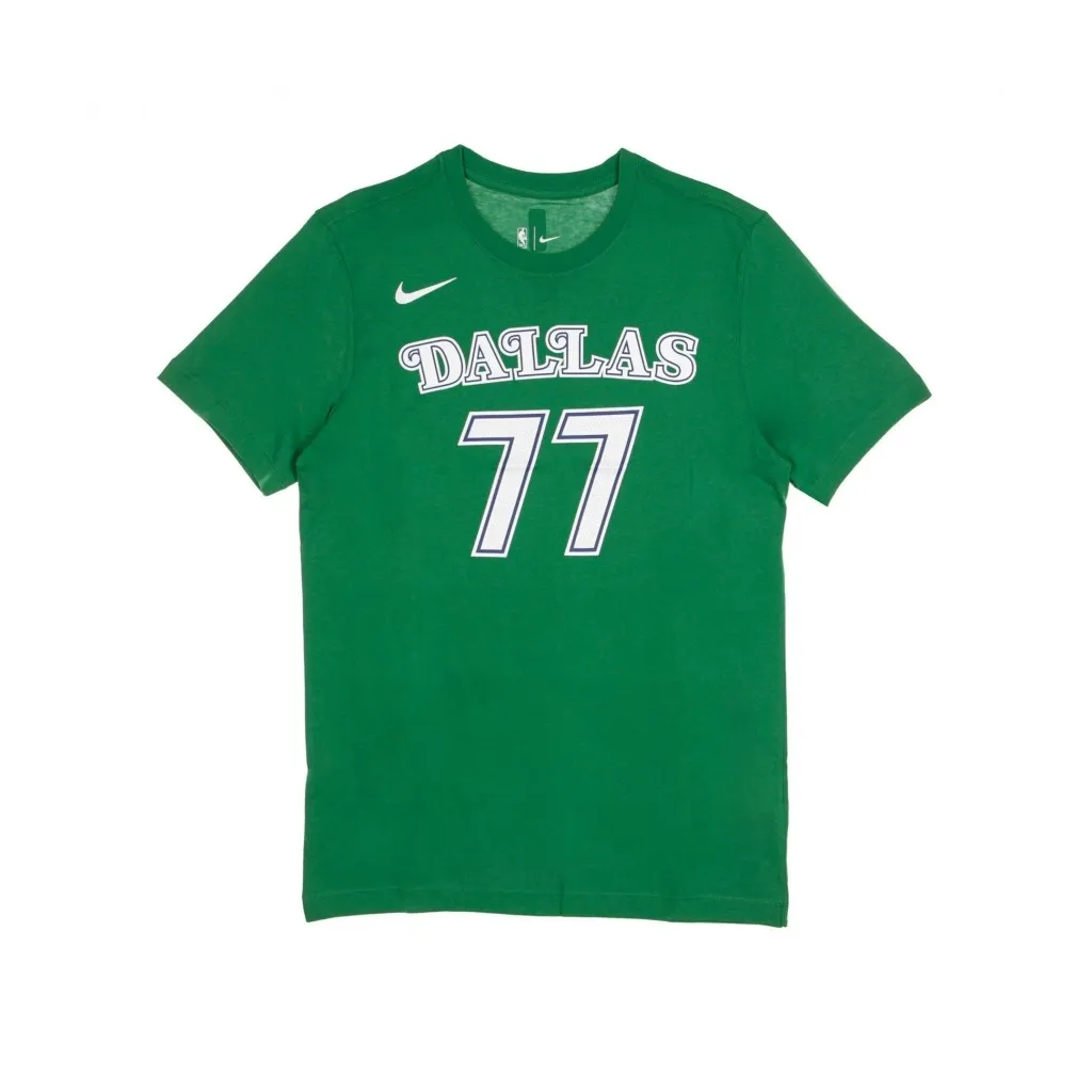 maglietta uomo nba tee harwood classic no 77 luka doncic dal mav CLOVER
