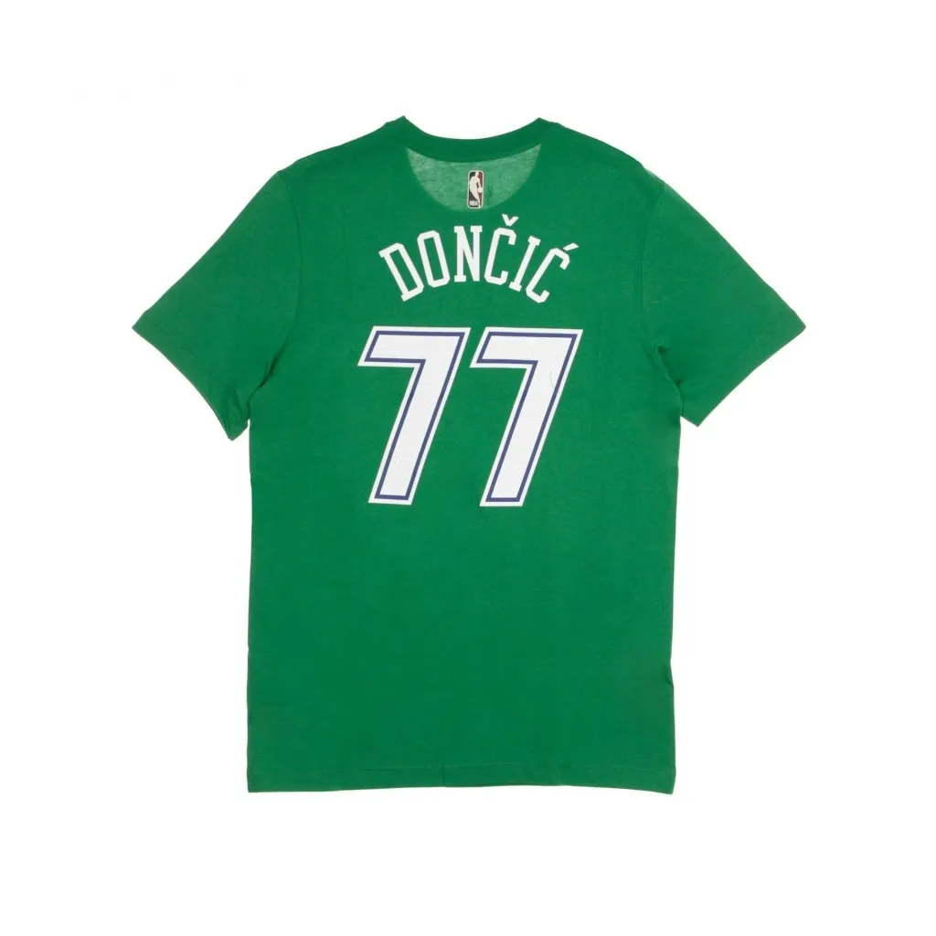 maglietta uomo nba tee harwood classic no 77 luka doncic dal mav CLOVER
