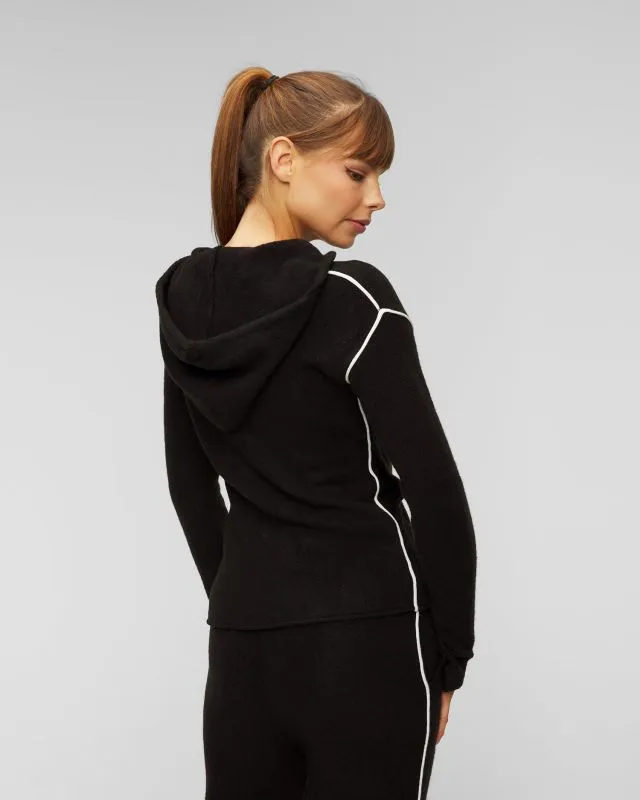 Maglione con chiusura da donna con lana Deha