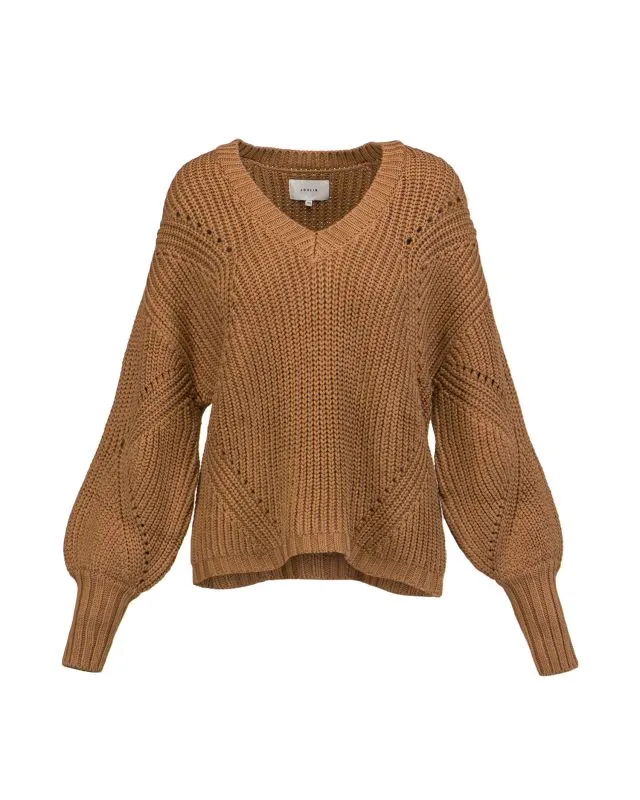 Maglione di lino JOSLIN PAYTON LINEN COTTON KNIT