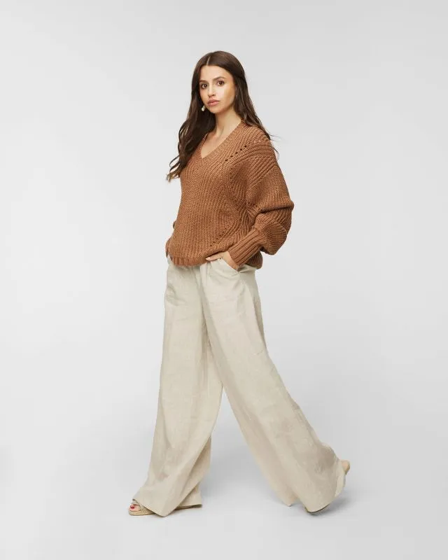 Maglione di lino JOSLIN PAYTON LINEN COTTON KNIT