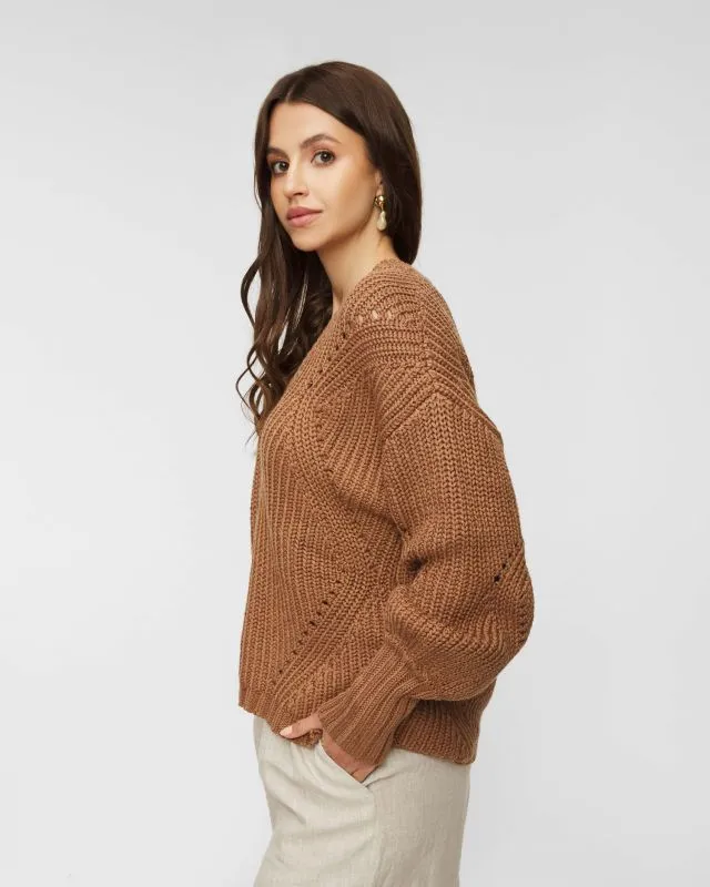 Maglione di lino JOSLIN PAYTON LINEN COTTON KNIT