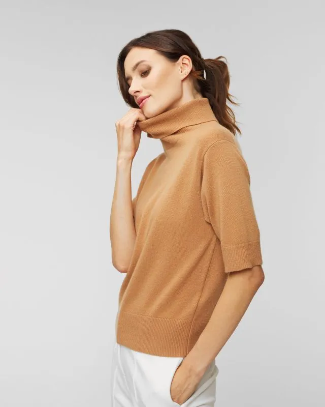 Maglione in cashmere da donna Allude Turtleneck-sweater