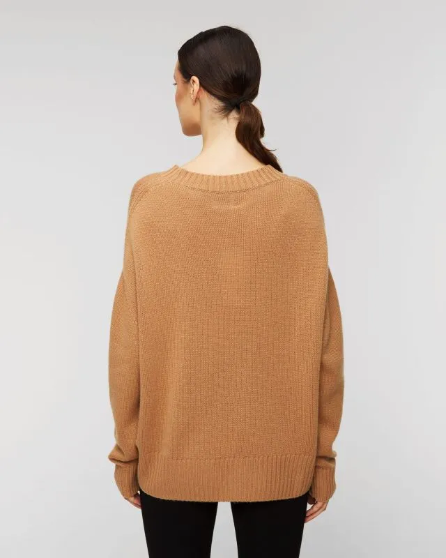 Maglione in cashmere da donna Allude V-sweater