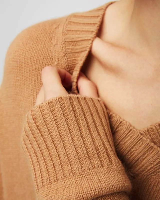 Maglione in cashmere da donna Allude V-sweater