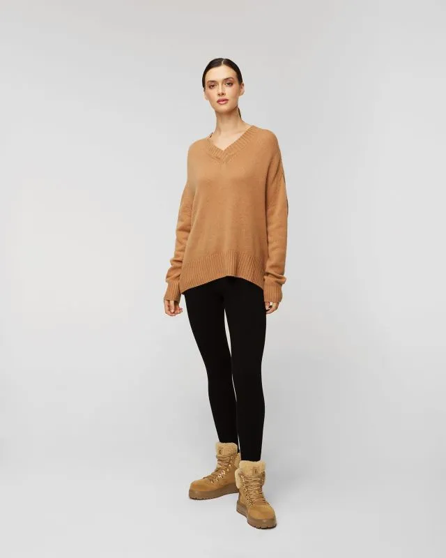 Maglione in cashmere da donna Allude V-sweater