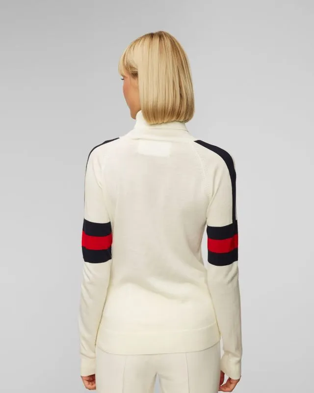 Maglione in lana merino donna Perfect Moment Neve