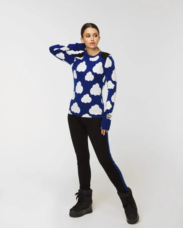 Maglione in lana ROSSIGNOL POETIC SKY ROUND NECK