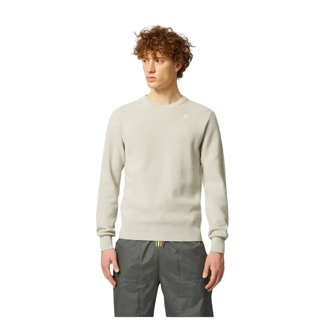 Maglione K-Way Sebastien Cotton Hcs Beige Chiaro
