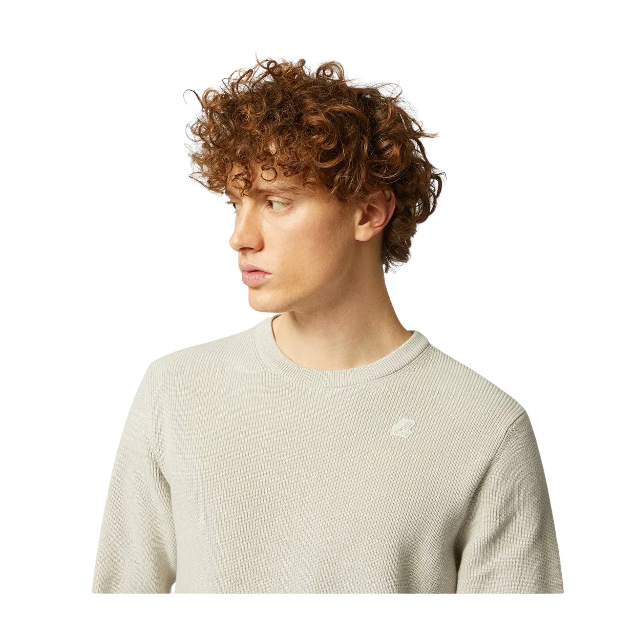 Maglione K-Way Sebastien Cotton Hcs Beige Chiaro