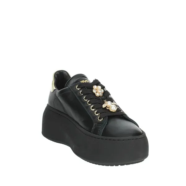 MELINE  SNEAKERS BASSA CC12-ACC NERO