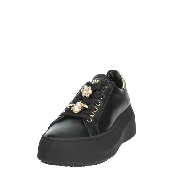 MELINE  SNEAKERS BASSA CC12-ACC NERO