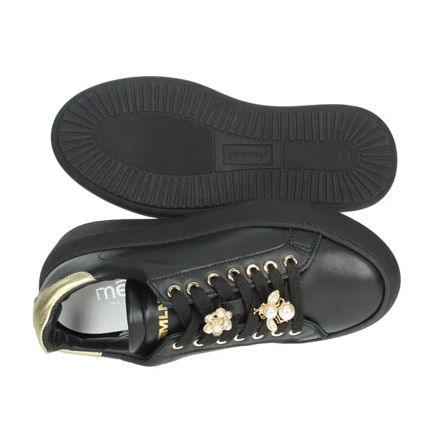 MELINE  SNEAKERS BASSA CC12-ACC NERO