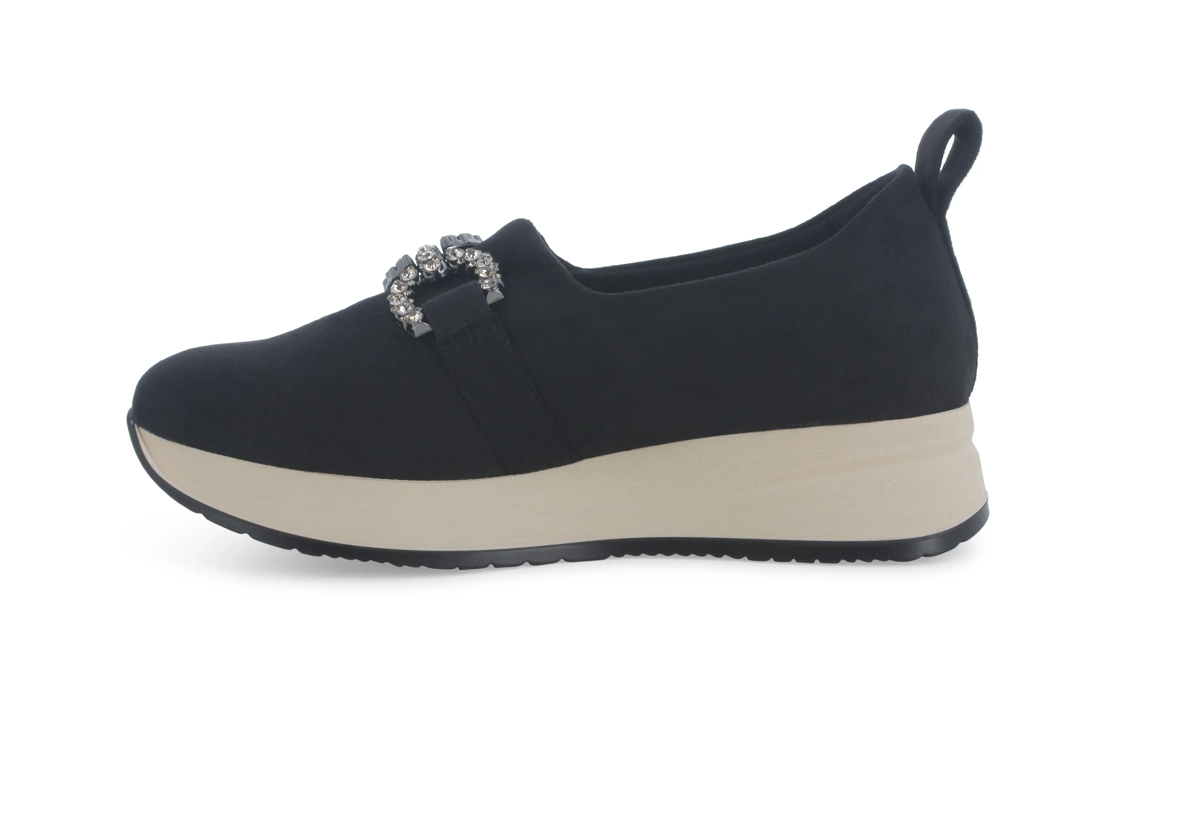 Melluso Scarpe Eleganti Slip-on Elasticizzate in Tessuto