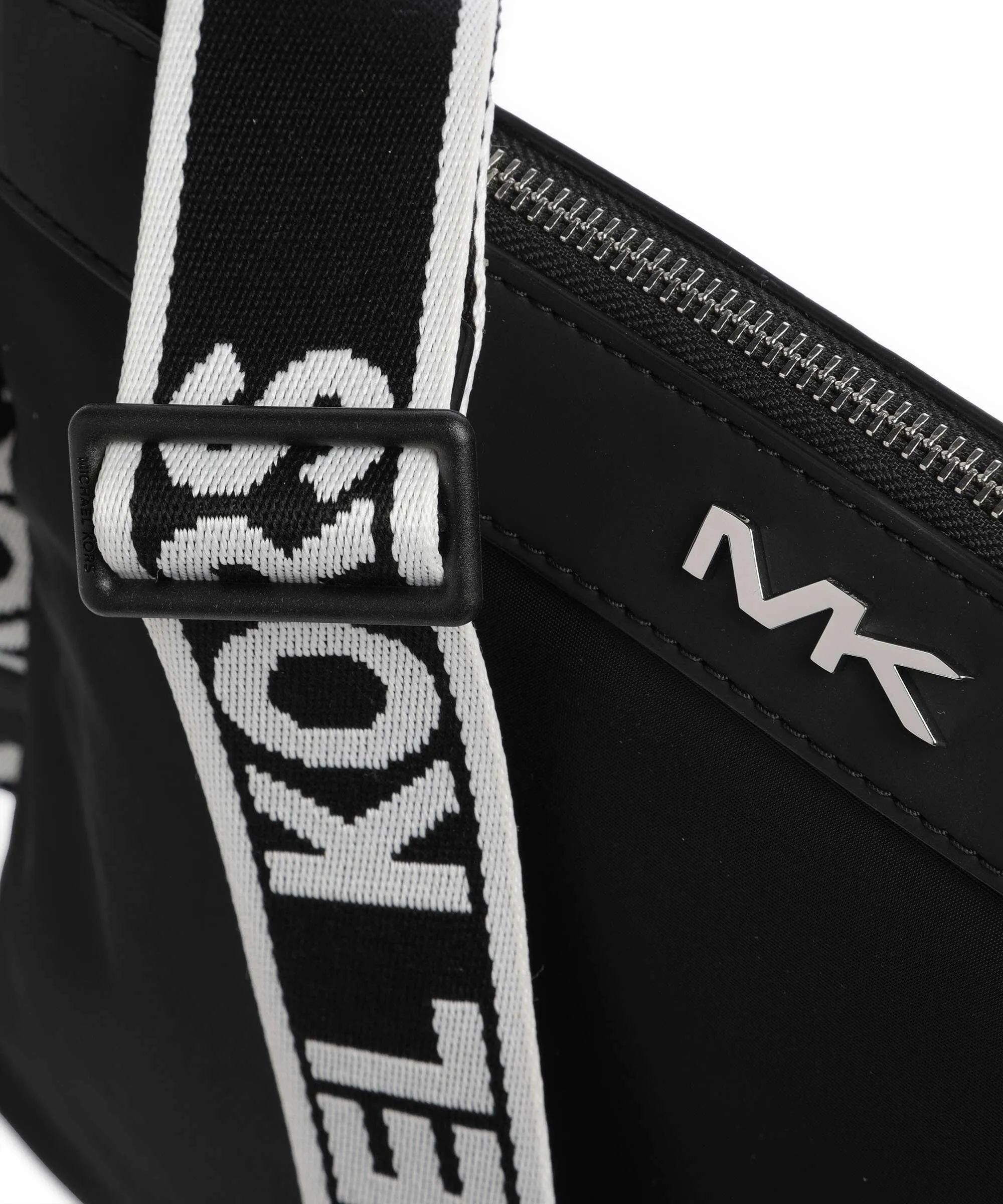  Michael Kors Malone Borsa a tracolla nylon riciclato nero  