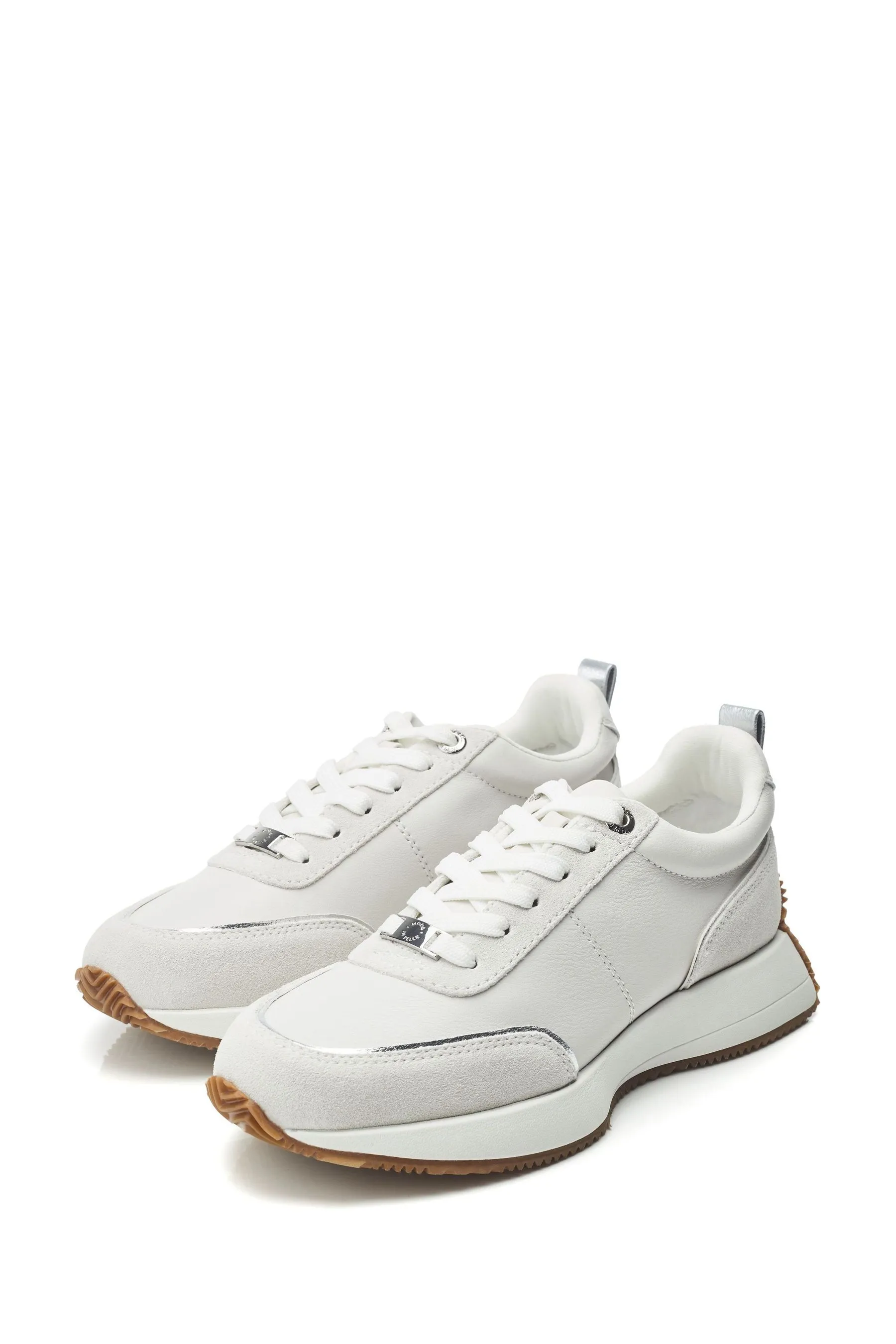 Moda in Pelle Athenea Chunky Stringato Passatoia Scarpe da ginnastica    