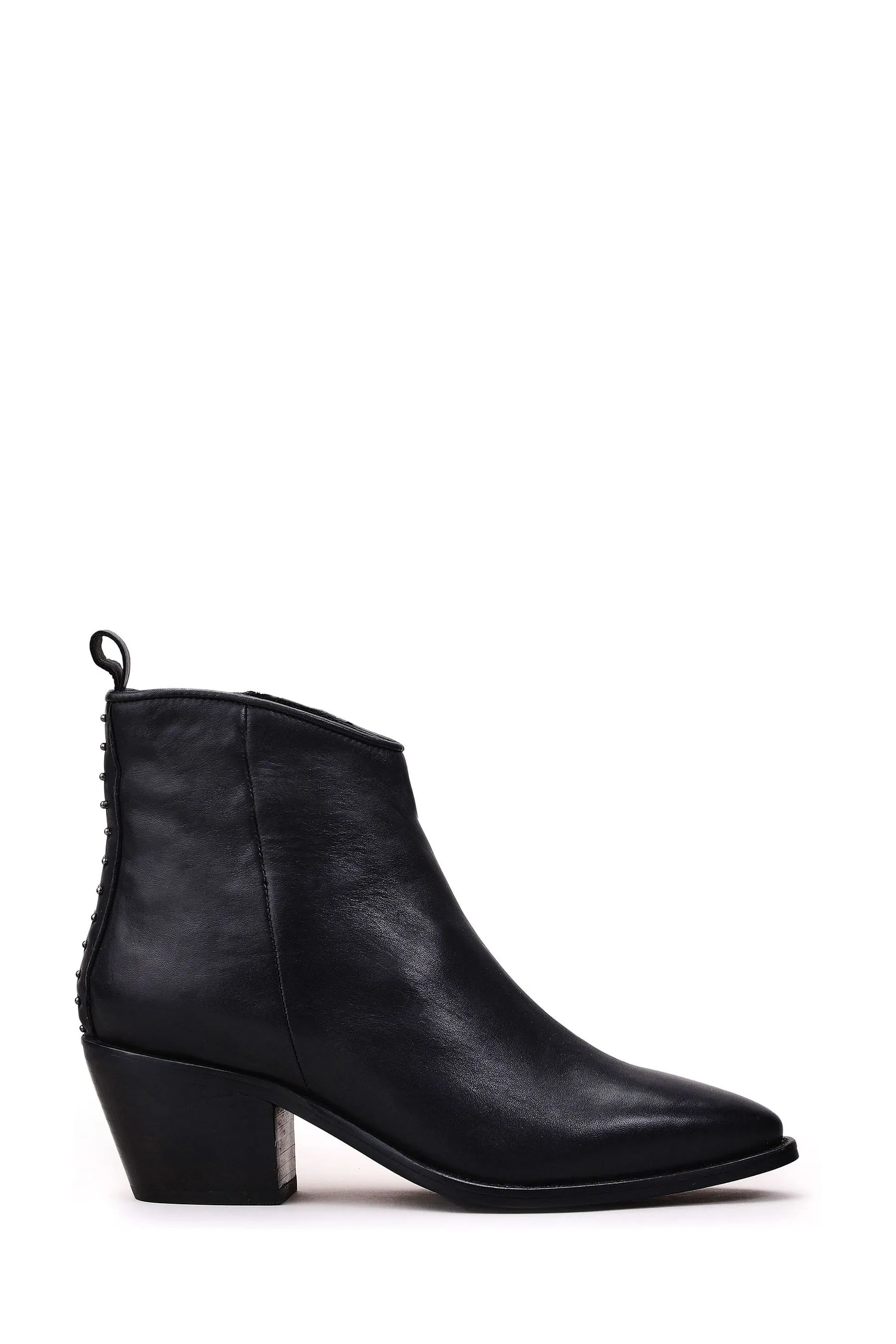 Moda In Pelle - Camola - Nero spessa Pizzo tinta unita - Stivaletti