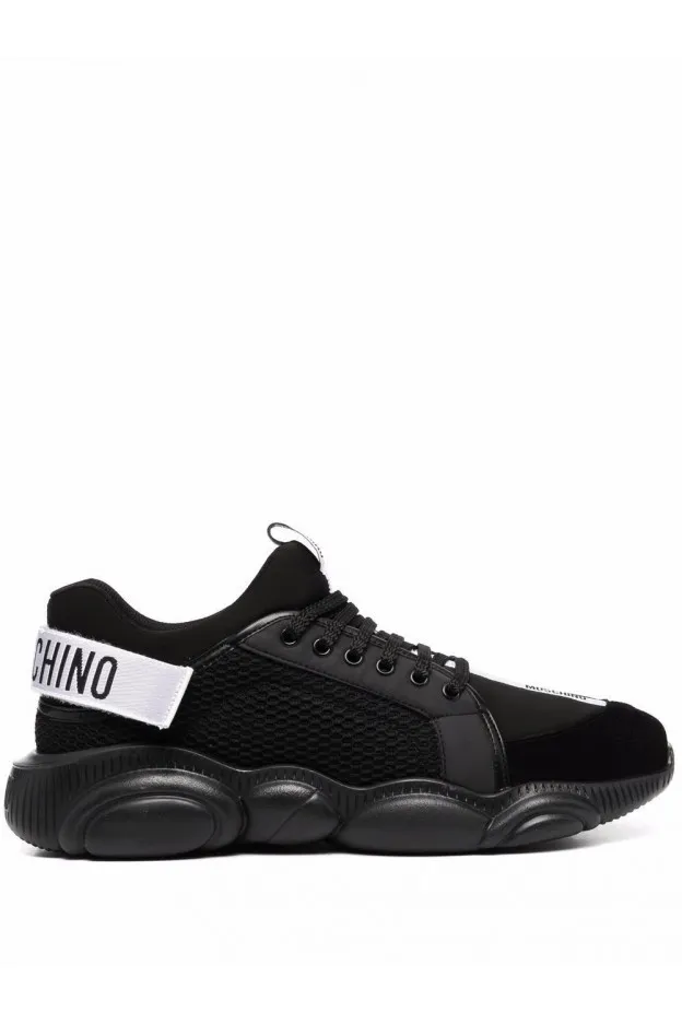 Moschino Sneakers Con Strappo Teddy