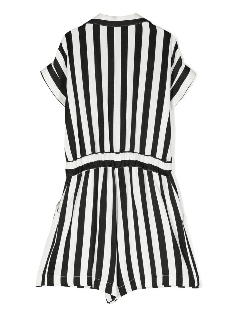 moschino Tuta motivo righe