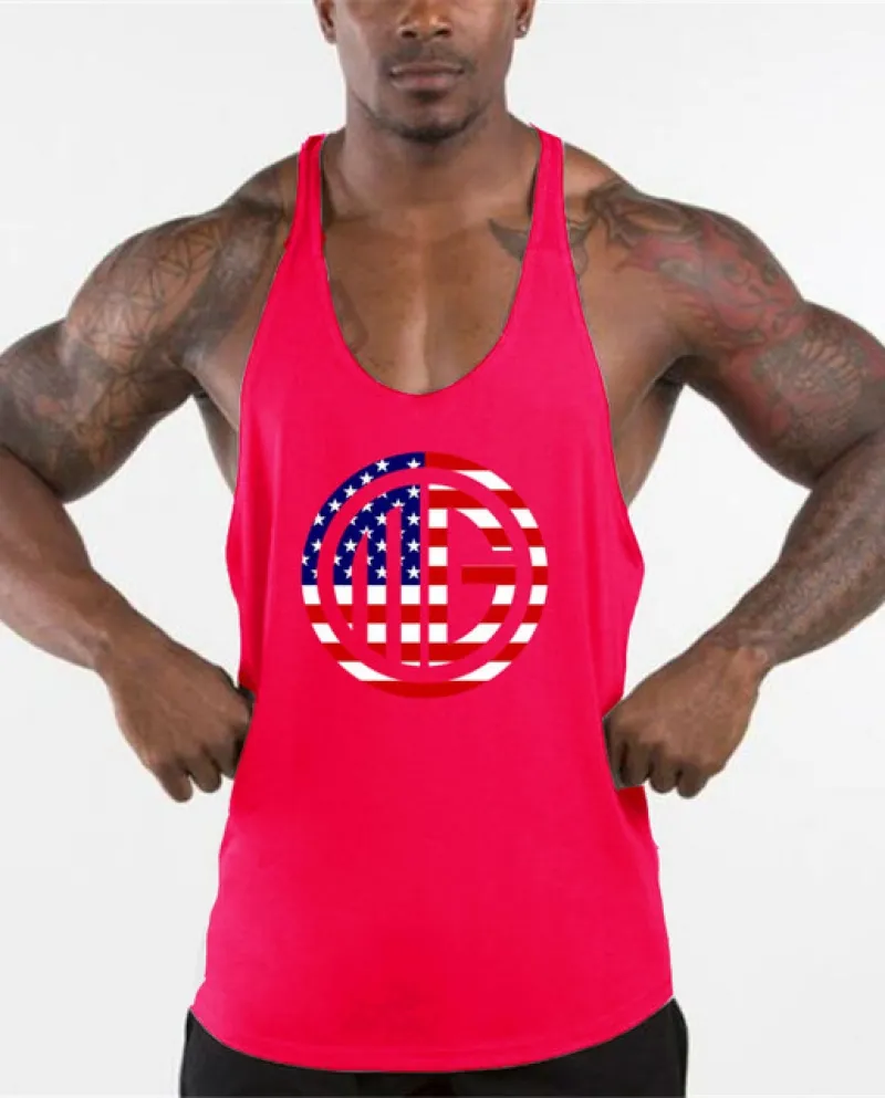 Muscleguys Marca Bodybuilding Canotte Uomo Hip Hop Gilet Palestra Stringer Canotte Fitness Canottiera Uomo Maglia Muscle Shirt