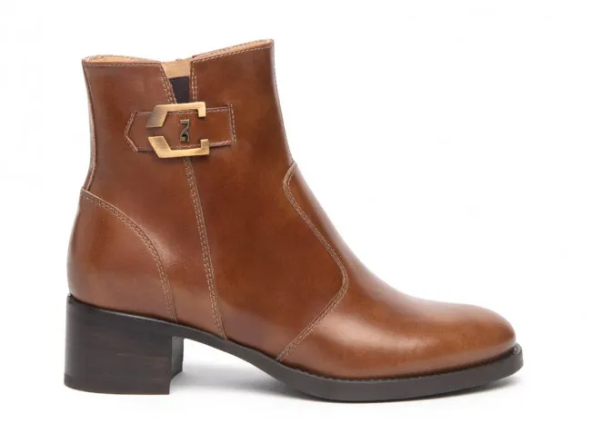 NERO GIARDINI SCARPE TRONCHETTI DONNA INVERNO I308232D 400  STIVALETTI CUOIO