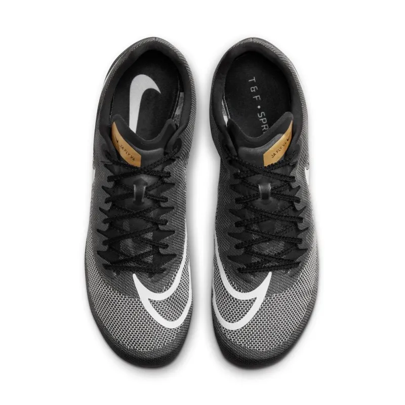 Nike Ja Fly 4 Nero Bianco Grigio Oro - Scarpe Running Uomo