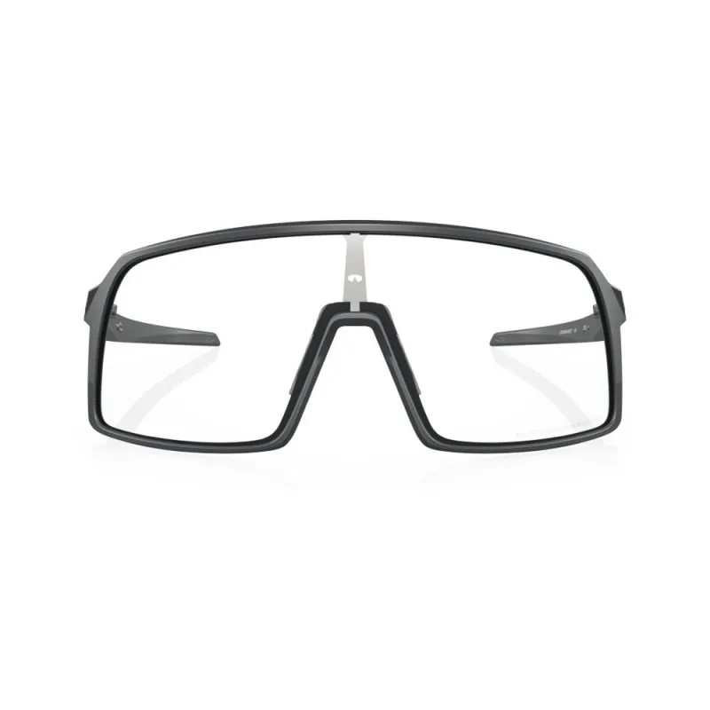 Oakley Occhiali Ciclismo Sutro Matt Carbon/Clear Photo