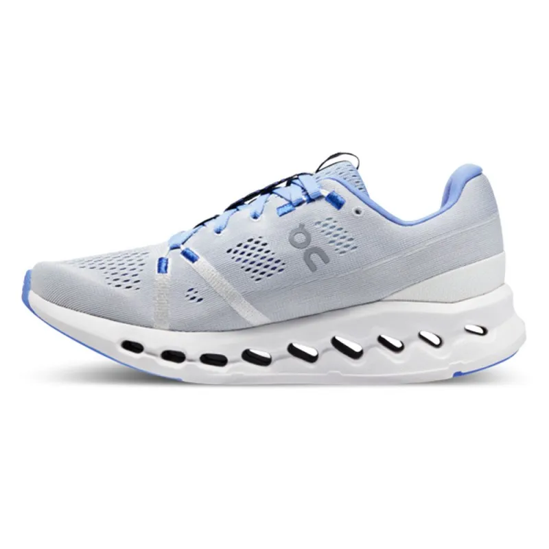 On Cloudsurfer Bianco Blu - Scarpe Running Donna