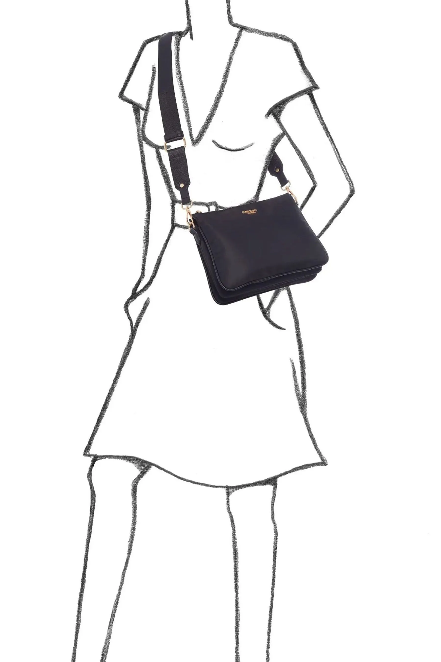 OSPREY LONDON - The Wanderer - Borsa a tracolla in nylon    