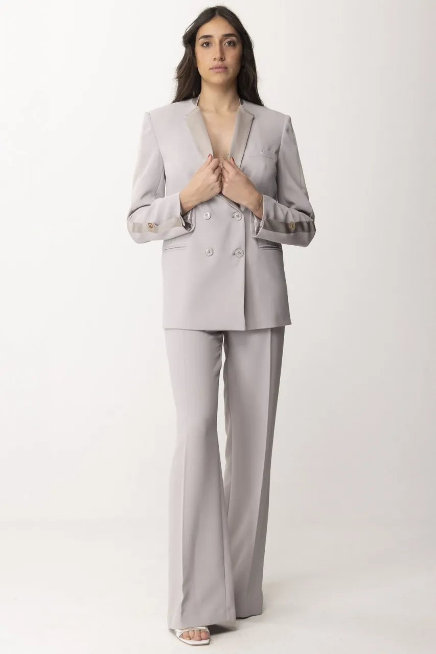 Pantalone dritti con cintura Perla