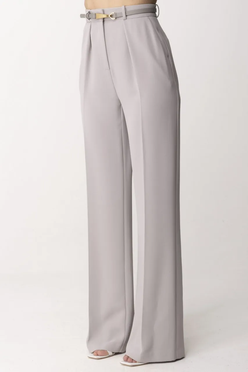 Pantalone dritti con cintura Perla