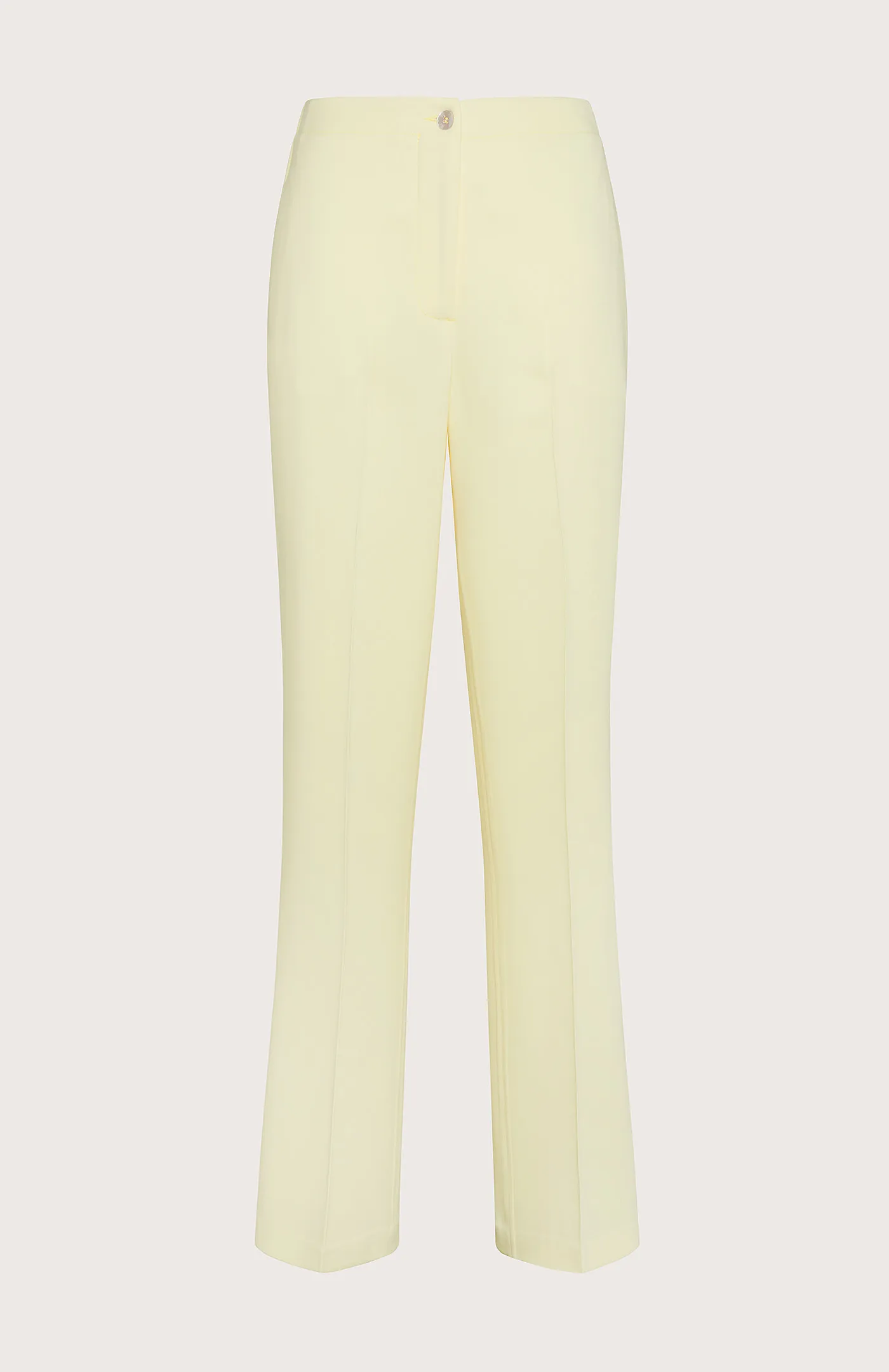 Pantalone lungo relax fit elasticato dietro in cady fluido