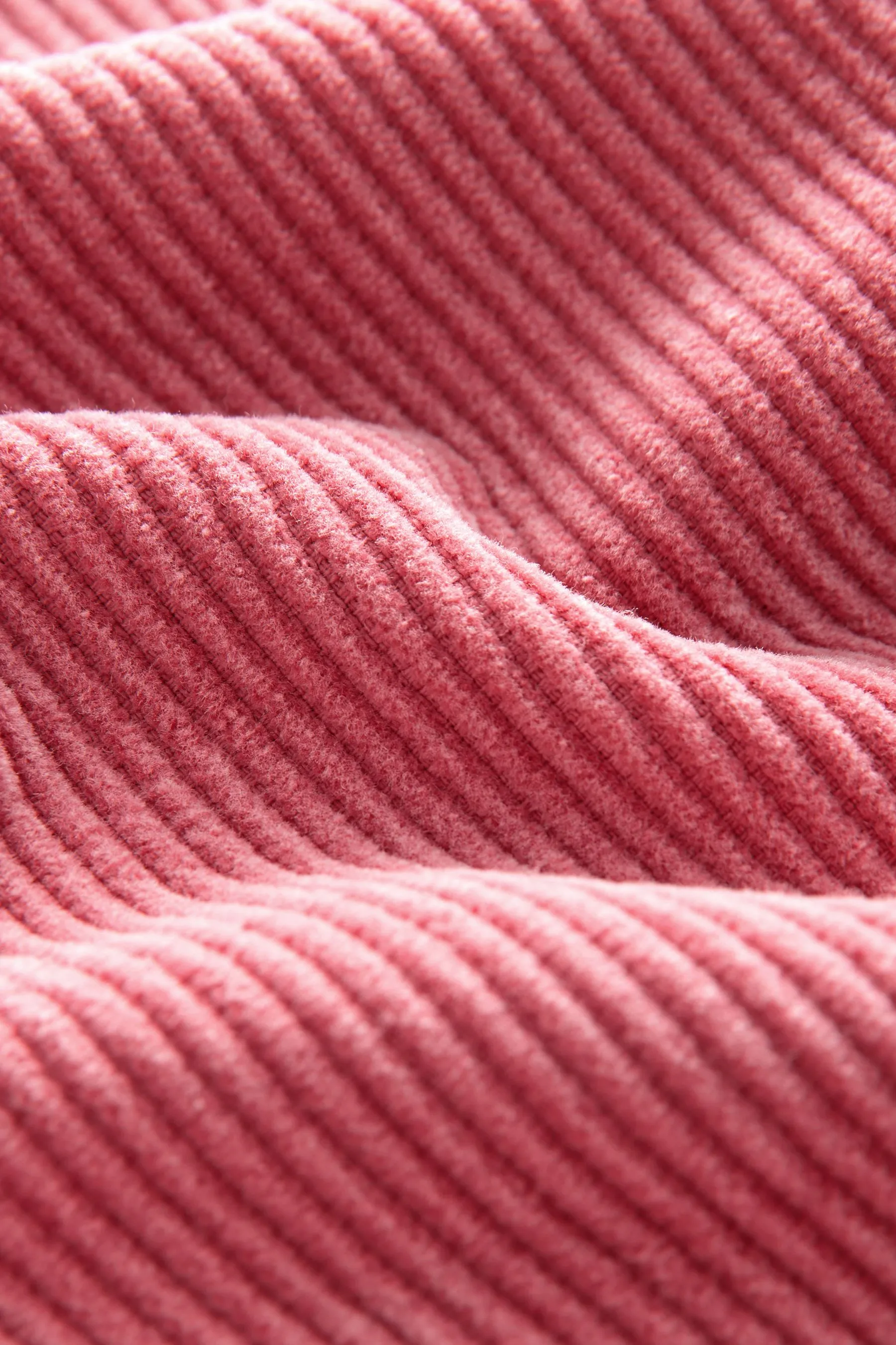 Pantaloni a gamba larga in corda lavata 100% cotone    