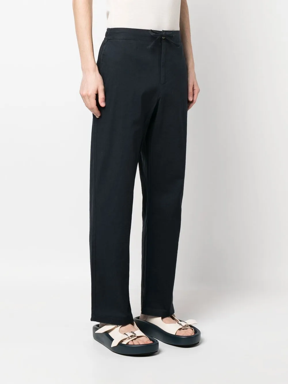 Pantaloni dritti in blu - uomo