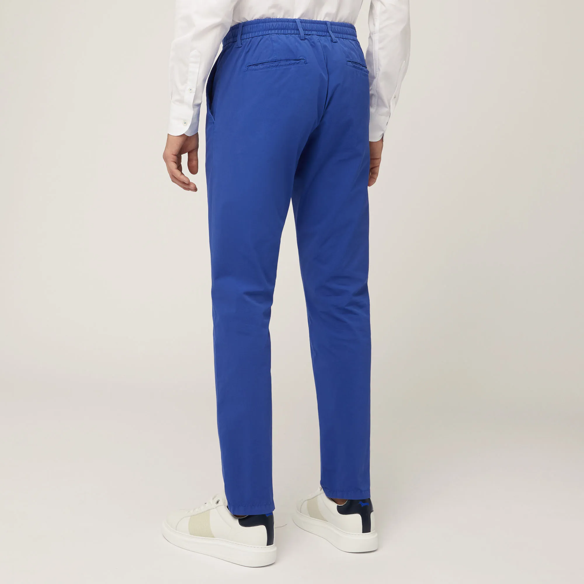 Pantaloni Jogger In Cotone in Ortensia: Weekends Away Di Lusso | Harmont & Blaine®