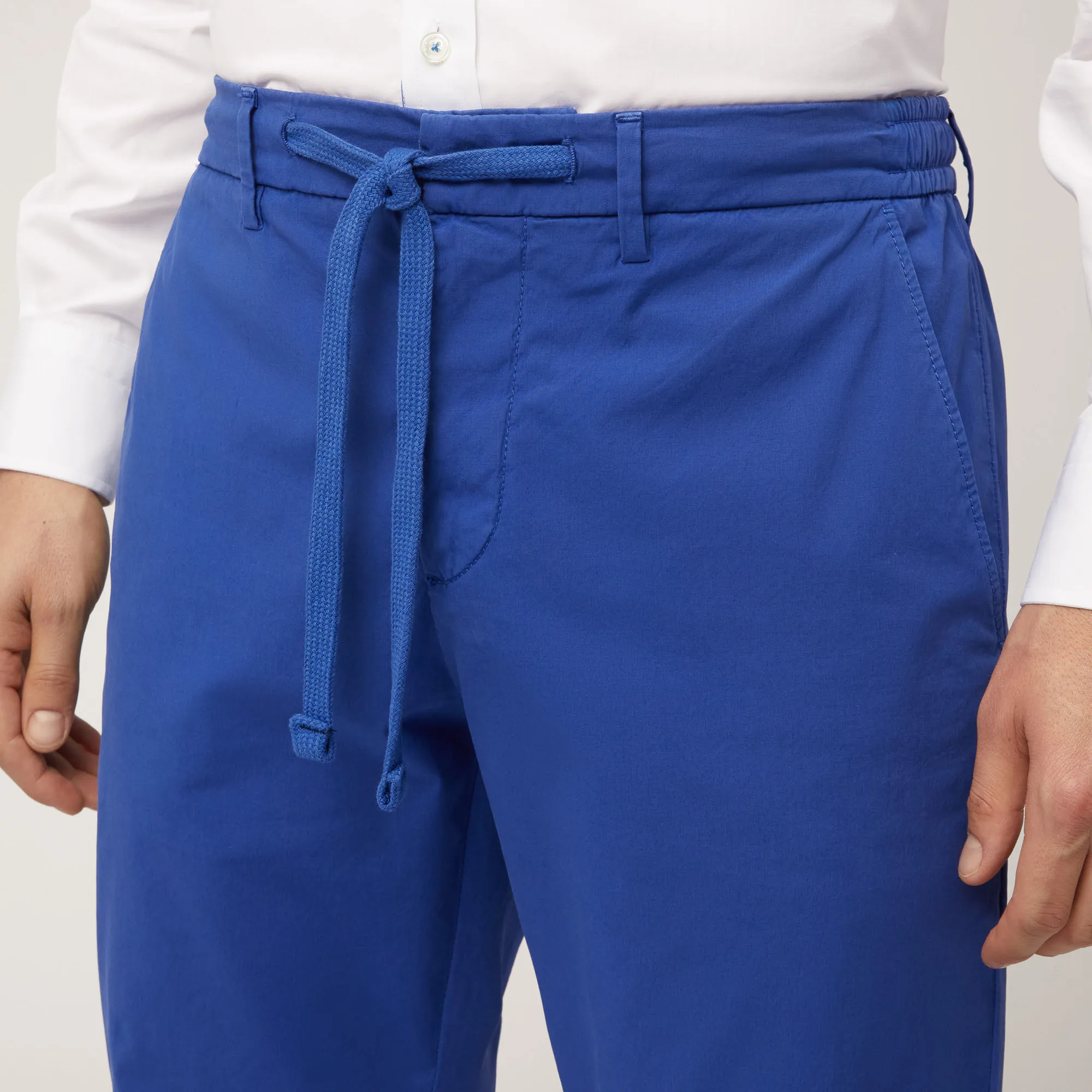 Pantaloni Jogger In Cotone in Ortensia: Weekends Away Di Lusso | Harmont & Blaine®