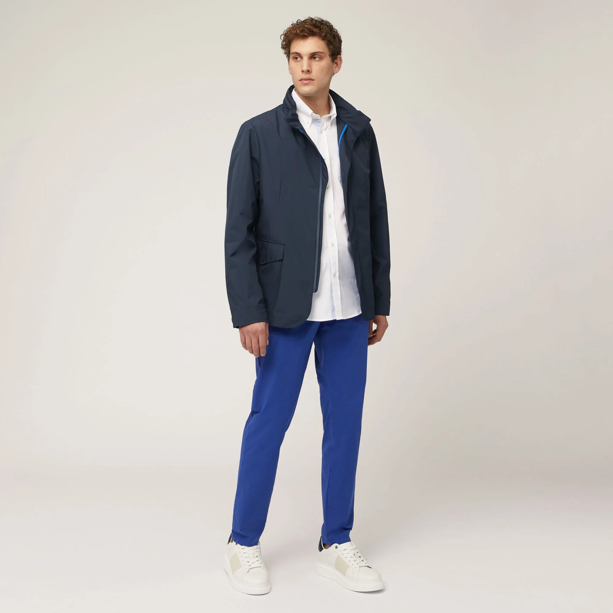 Pantaloni Jogger In Cotone in Ortensia: Weekends Away Di Lusso | Harmont & Blaine®