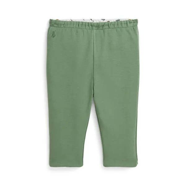 Pantaloni Polo Bear double-face cotone