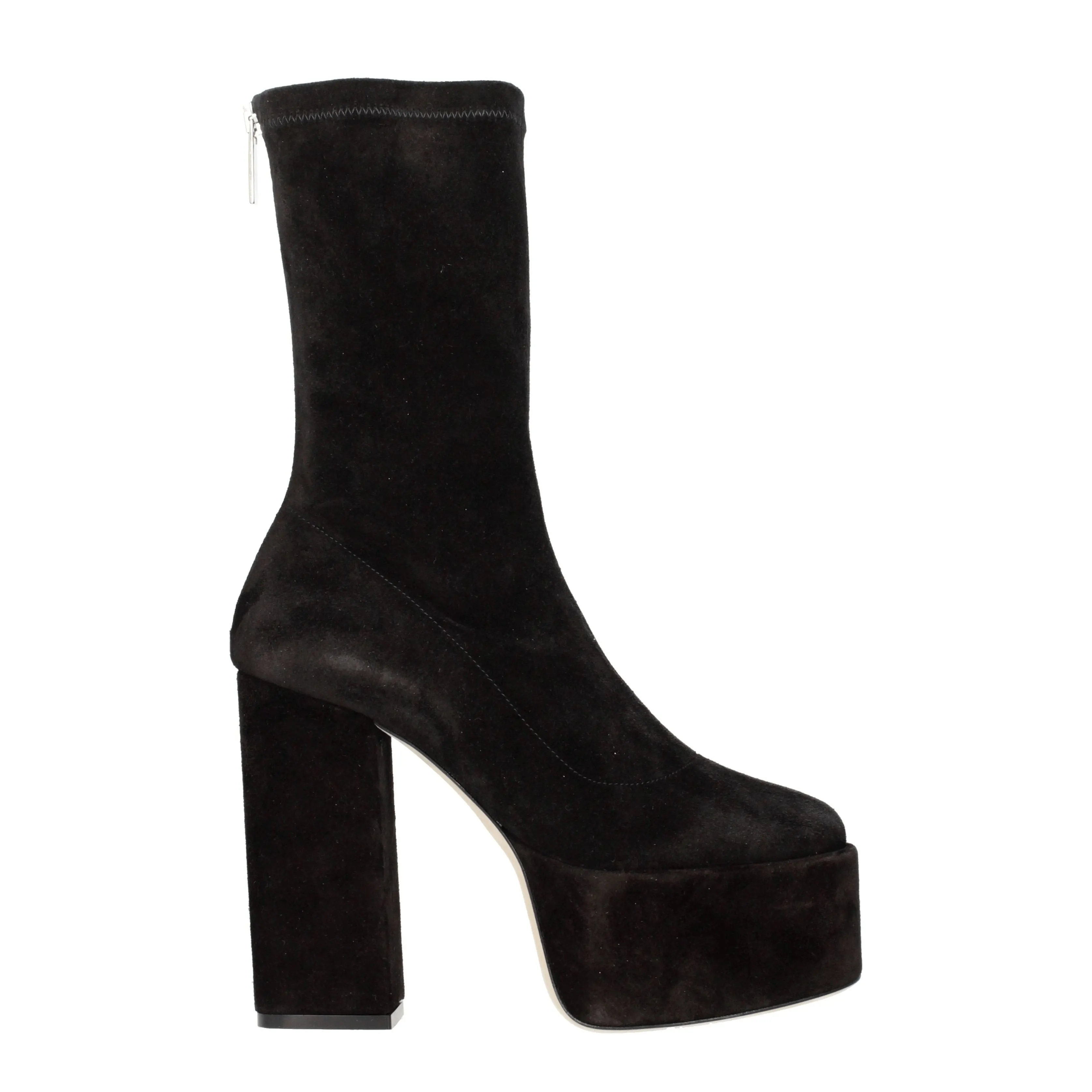 Paris Texas Stivaletti Donna Camoscio Nero