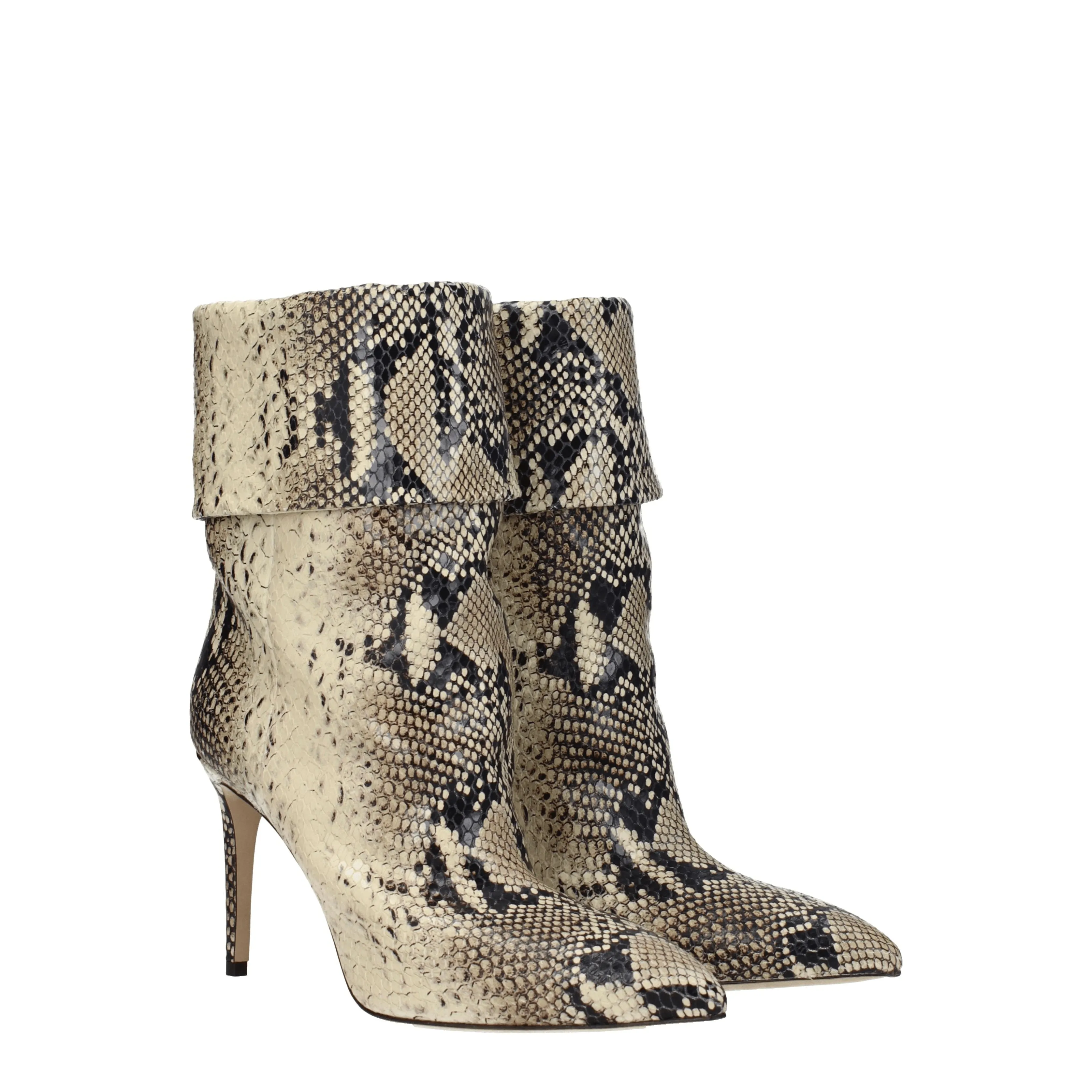 Paris Texas Stivaletti Donna Pelle Beige/Roccia