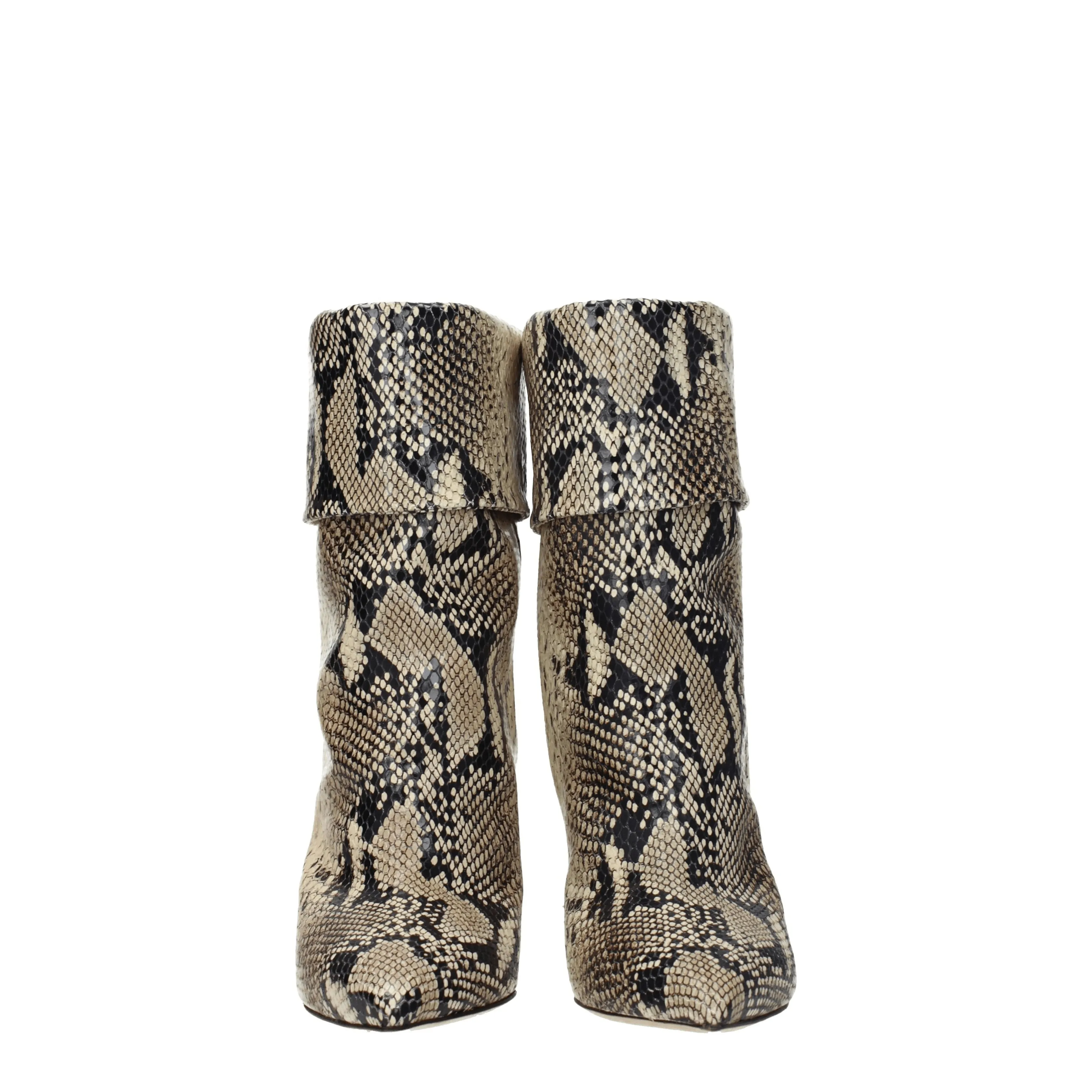 Paris Texas Stivaletti Donna Pelle Beige/Roccia