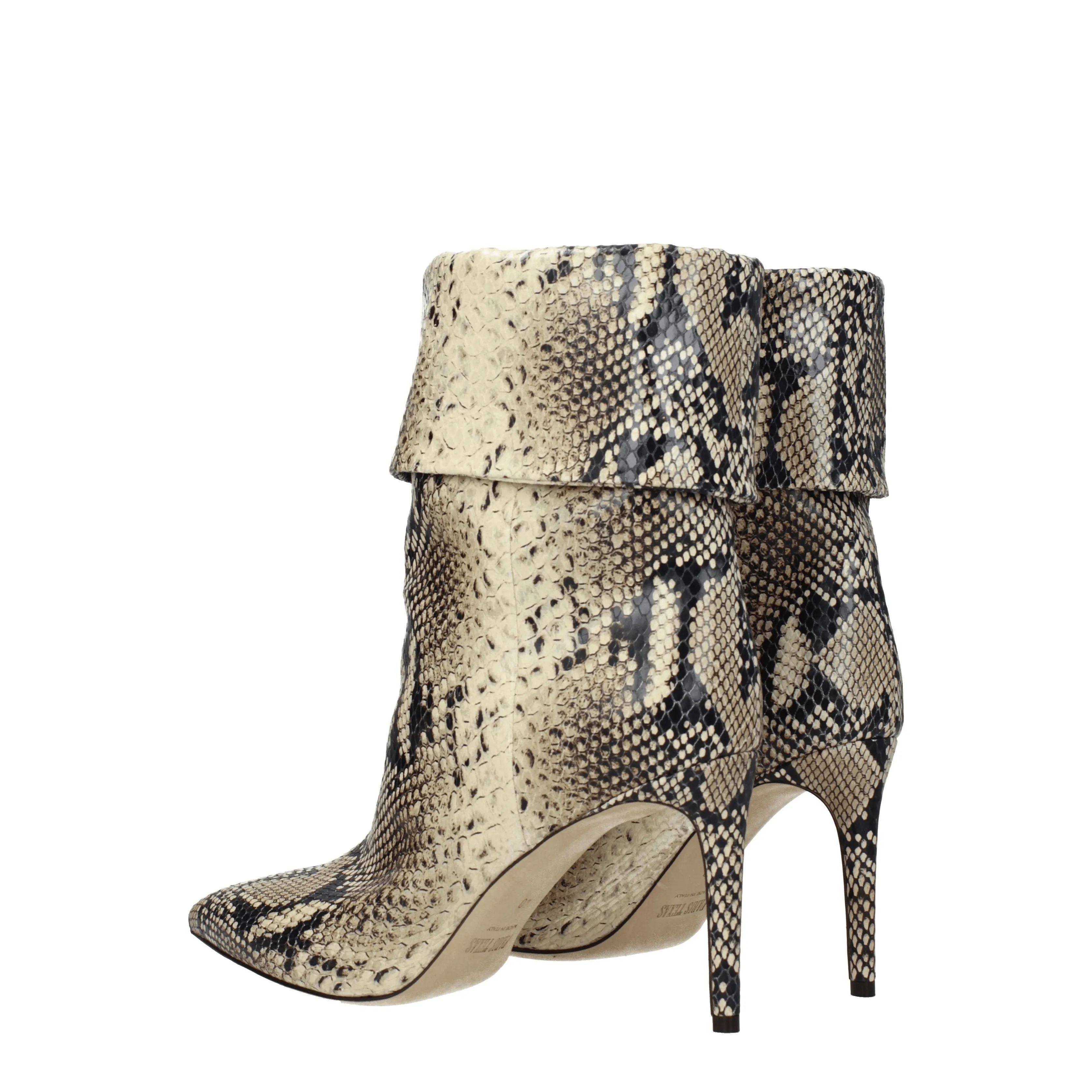 Paris Texas Stivaletti Donna Pelle Beige/Roccia