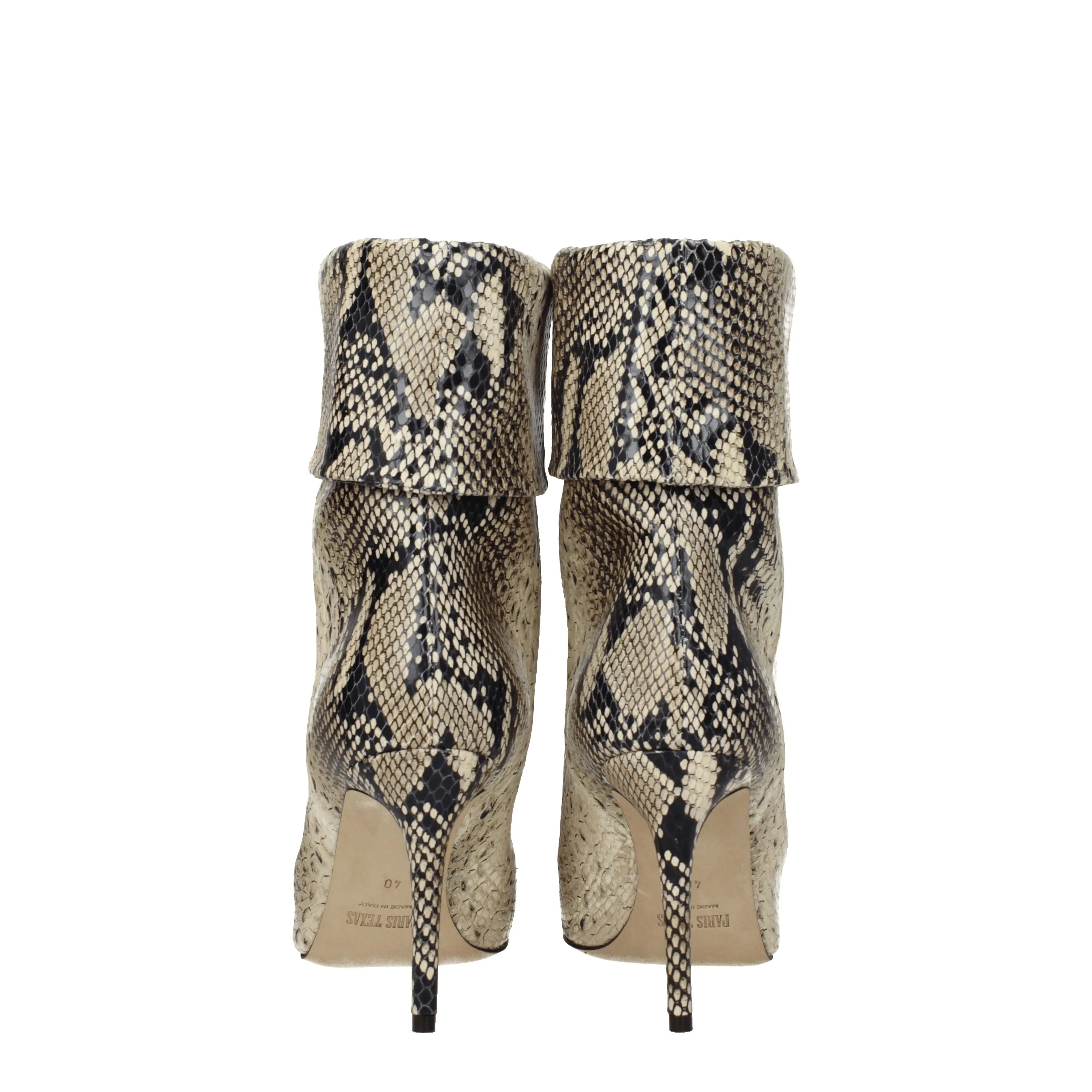 Paris Texas Stivaletti Donna Pelle Beige/Roccia