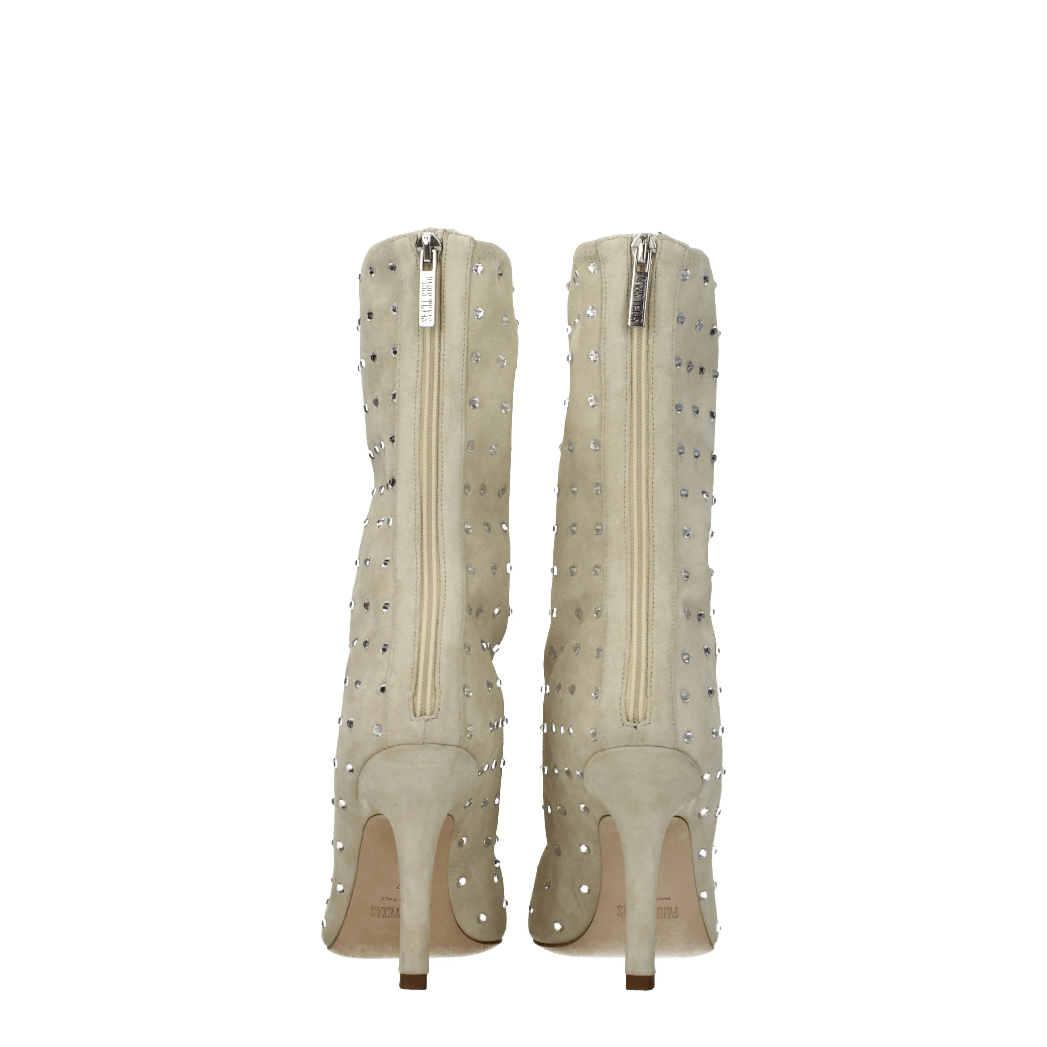 Paris Texas Stivaletti Holly Donna Camoscio Beige/Sasso