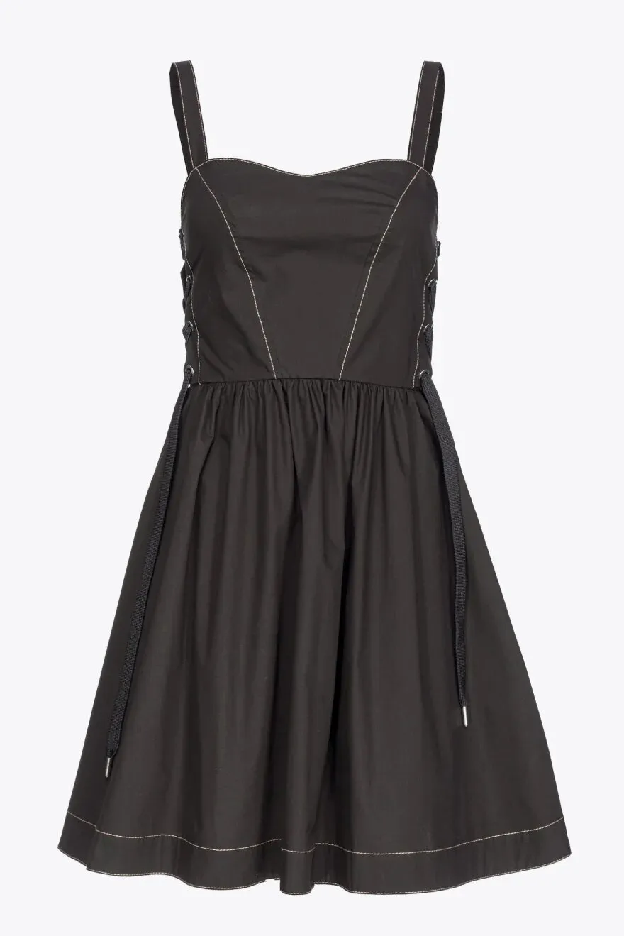 PINKO Mini abito con stringhe laterali