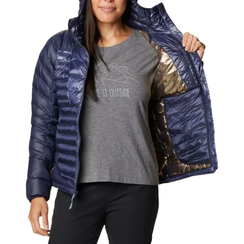 Piumino Columbia Labyrinth Loop (notturno, scuro) Donna