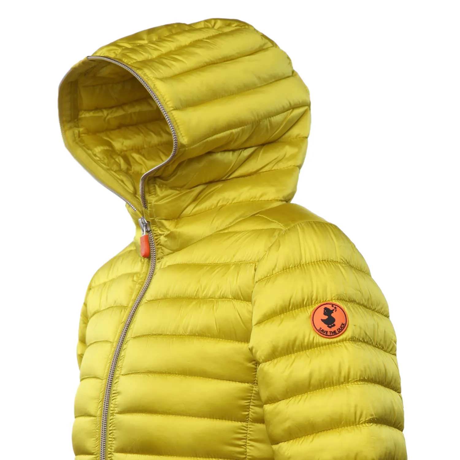 Piumino Unisex Giallo Limone Bambino E Teenager